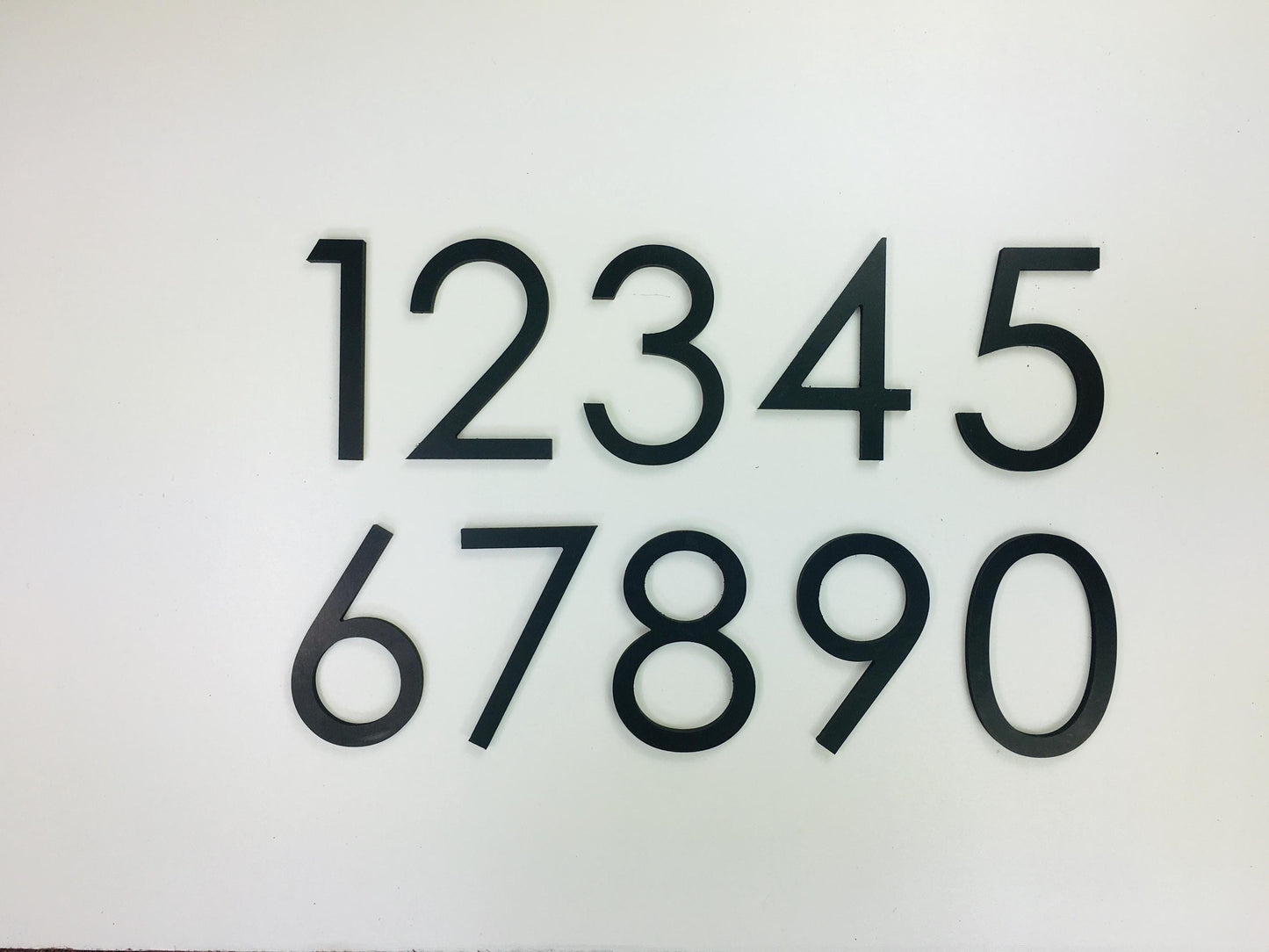 4" Acrylic House Numbers: Reflective, Weatherproof DIY Street Address
