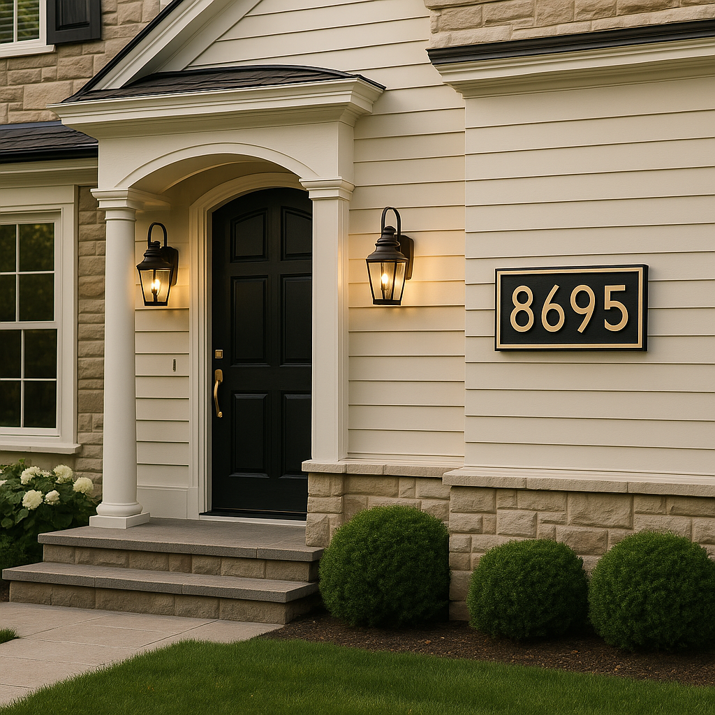 HOUSE NUMBERS & PLAQUES