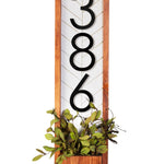 Fairview Weatherproof Address Planter