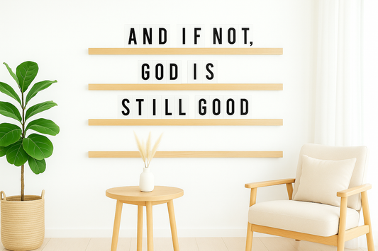Scripture Letter Ledges | Christian Home Wall Décor