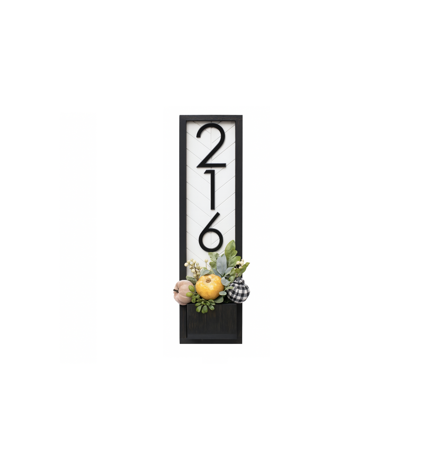 Fairview Vertical Address Planter, House Number, House Number Sign, Address Sign, Address Plaque Personalized Numbers, Housewarming Gift