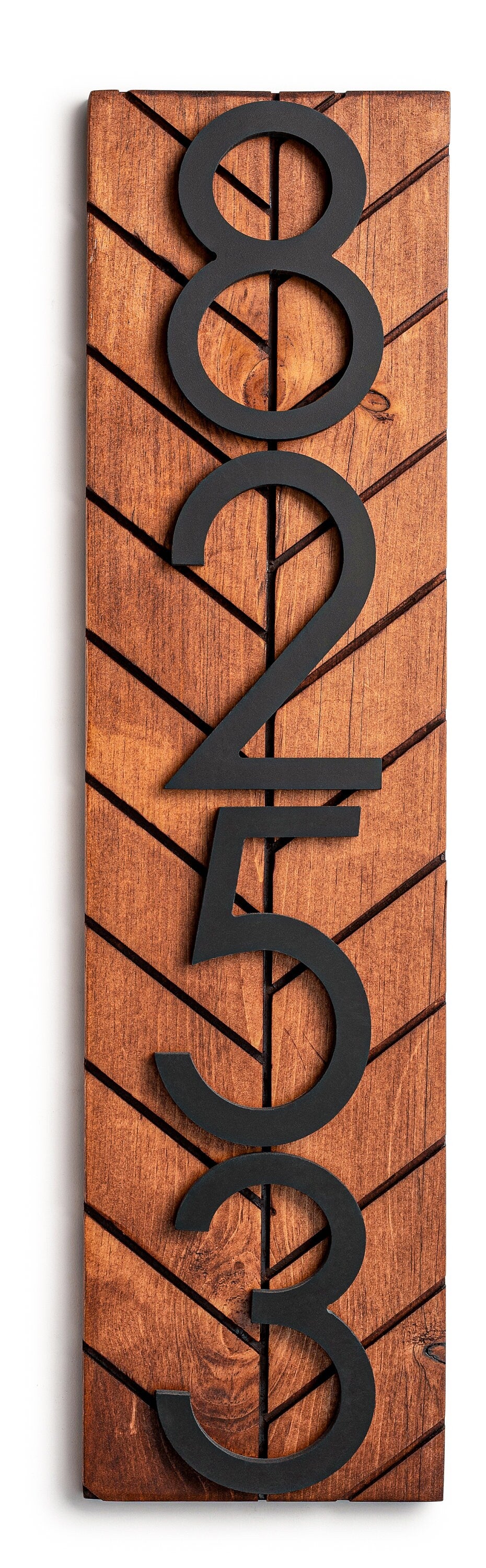 Chesapeake Winter Wonderland Curb Appeal: Handcrafted Rustic Holiday Wood Sign for Porch Decorations