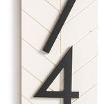 Chesapeake Vertical Address Plaque Sign, Porch Address Sign, Large Numbers, Number Sign for Outside , Personalized Address Sign for Home