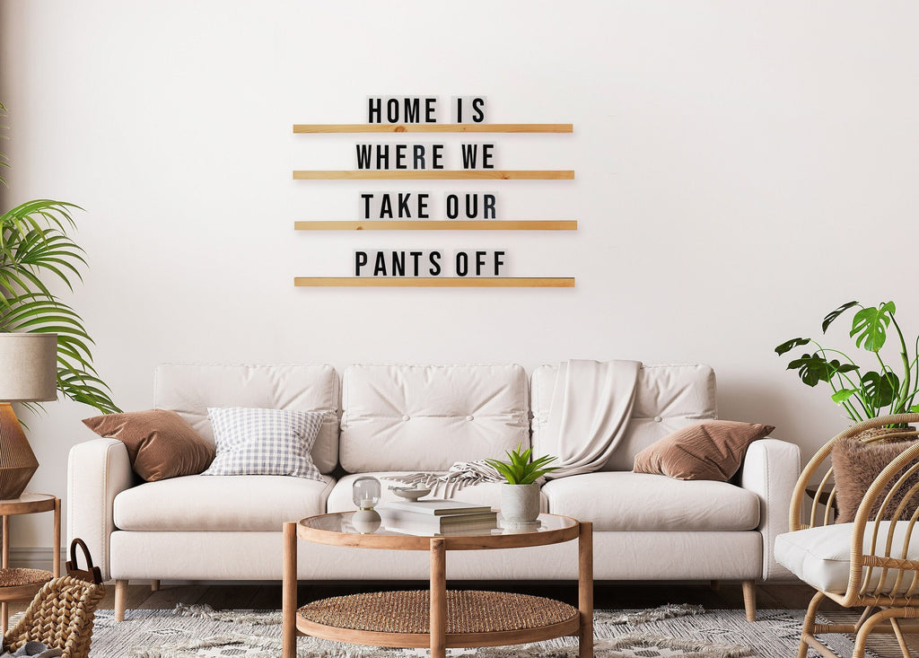 XL LETTERBOARD, custom quote sign, quote wall, nursery wall art, inspiration wall art, letter sign, custom wall art, house sign, ledge