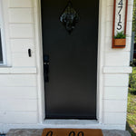 Fairview Vertical Address Sign Planter - Welcome to Our Home - Personalized House Number Plaque - Unique Home Decor