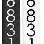 Chesapeake House Number Sign, Address Plaque Vertical, House Numbers, Address, Housewarming Gift, Horizontal Address Plaque, Vertical Number