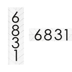 Chesapeak House Numbers, Address Sign, House Number Sign, Address Sign For, Housewarming, Address Plaque, House Numbers Vertical