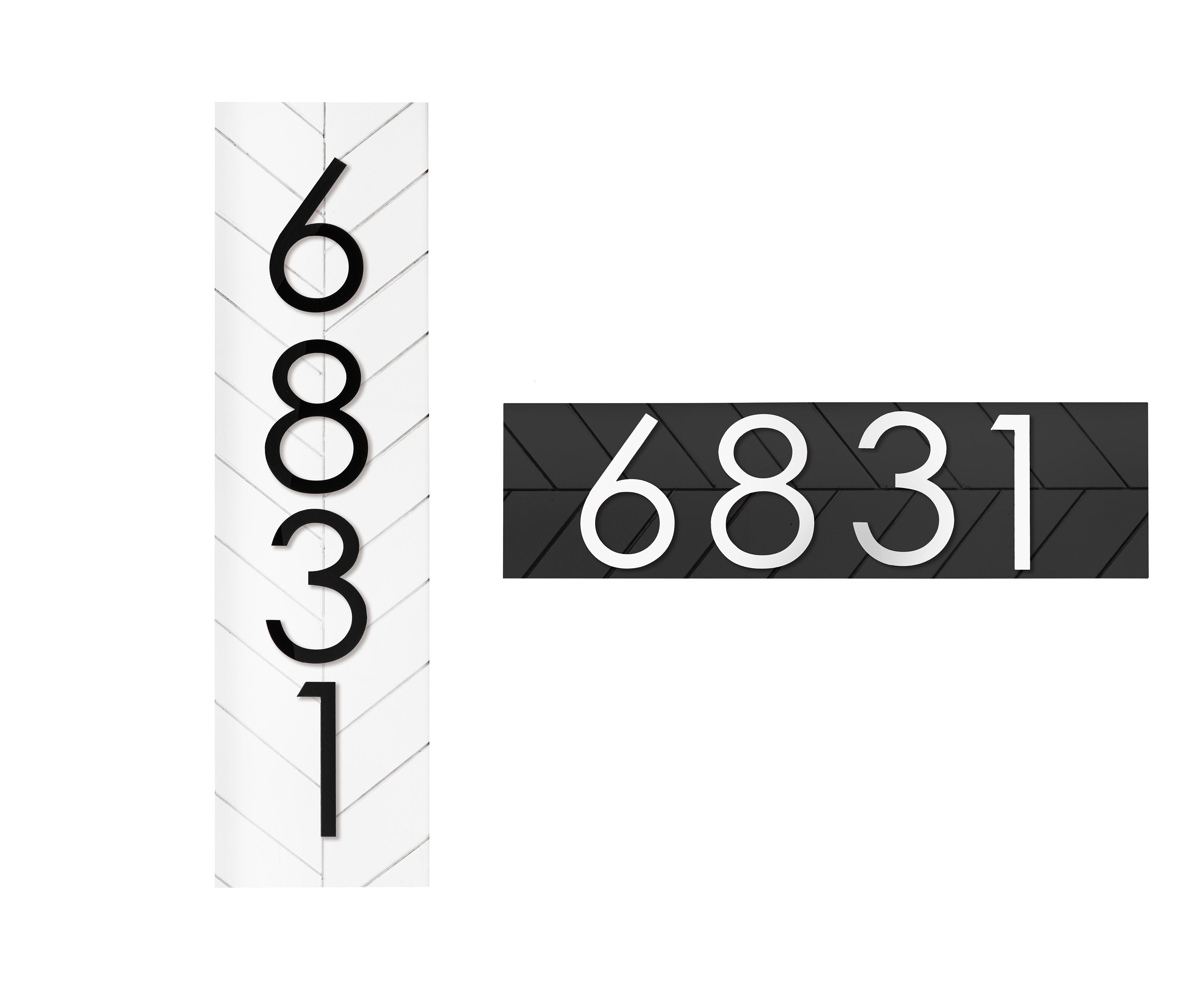 Chesapeak House Numbers, Address Sign, House Number Sign, Address Sign For, Housewarming, Address Plaque, House Numbers Vertical