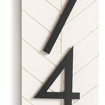 Chesapeake Sign - Enhance Your Curb Appeal with a Chesapeake Modern House Number Sign - Personalized Outdoor Address Plaque