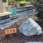 Benson Functional Art for Your Yard - Custom Address Sign, a Perfect Gift for Housewarming -Handmade Wooden House Number Plaque
