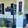 Fairview Modern House Number Sign and Address Plaque - Fairview Vertical Address Sign Planter - Personalized Numbers - Perfect Home Decor