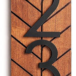 Chesapeake Sign - Enhance Your Curb Appeal with a Chesapeake Modern House Number Sign - Personalized Outdoor Address Plaque