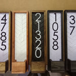 Fairview Sign Custom Address Sign with Planter - Unique Housewarming Idea