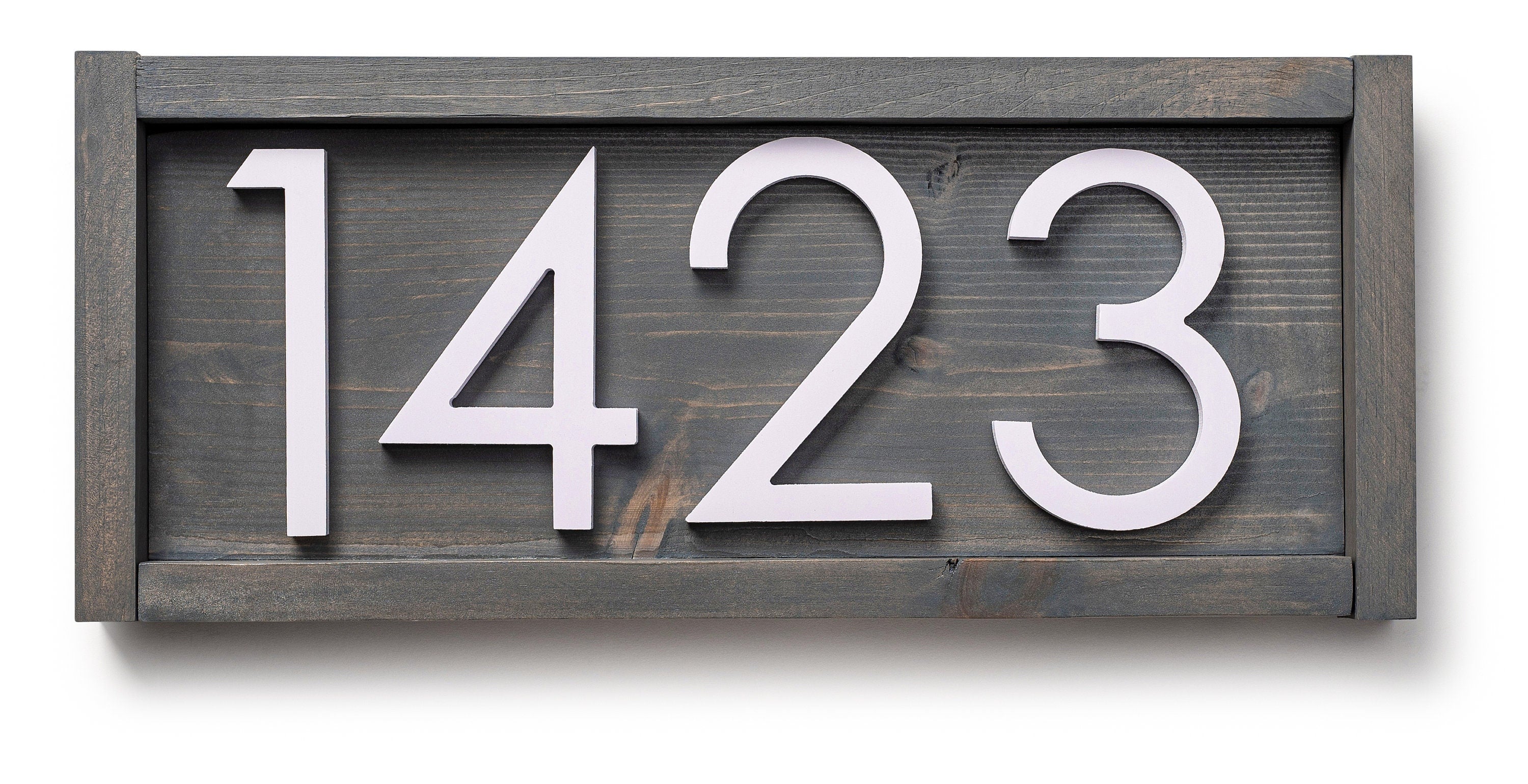 Tanyard Custom Gift for Housewarming - Front Porch Decor - Outdoor Art - Home Sign and House Number Plaque