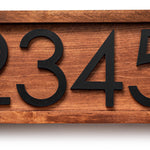 Tanyard Custom Gift for Housewarming - Front Porch Decor - Outdoor Art - Home Sign and House Number Plaque