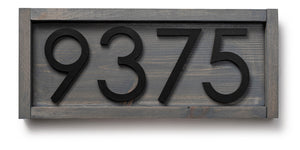 Tanyard Custom Gift for Housewarming - Front Porch Decor - Outdoor Art - Home Sign and House Number Plaque