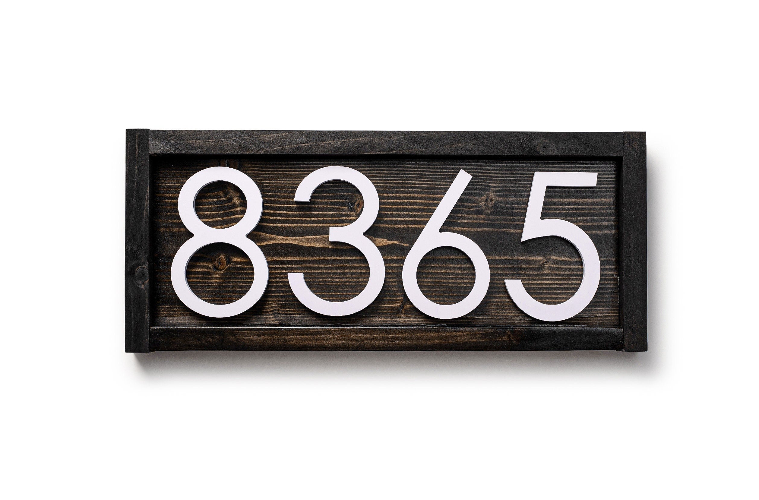 Tanyard Custom Gift for Housewarming - Front Porch Decor - Outdoor Art - Home Sign and House Number Plaque