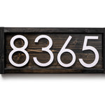 Tanyard Custom Gift for Housewarming - Front Porch Decor - Outdoor Art - Home Sign and House Number Plaque