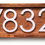 Tanyard Custom Gift for Housewarming - Front Porch Decor - Outdoor Art - Home Sign and House Number Plaque