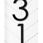 Rochester Personalized Address Plaque - Vertical House Number Sign for a Memorable Housewarming Gift