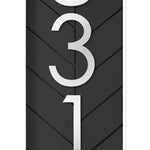 Rochester Personalized Address Plaque - Vertical House Number Sign for a Memorable Housewarming Gift