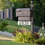 Keystone Personalized Custom Hanging Address Numbers | Double Sided House Number Sign | Street Sign